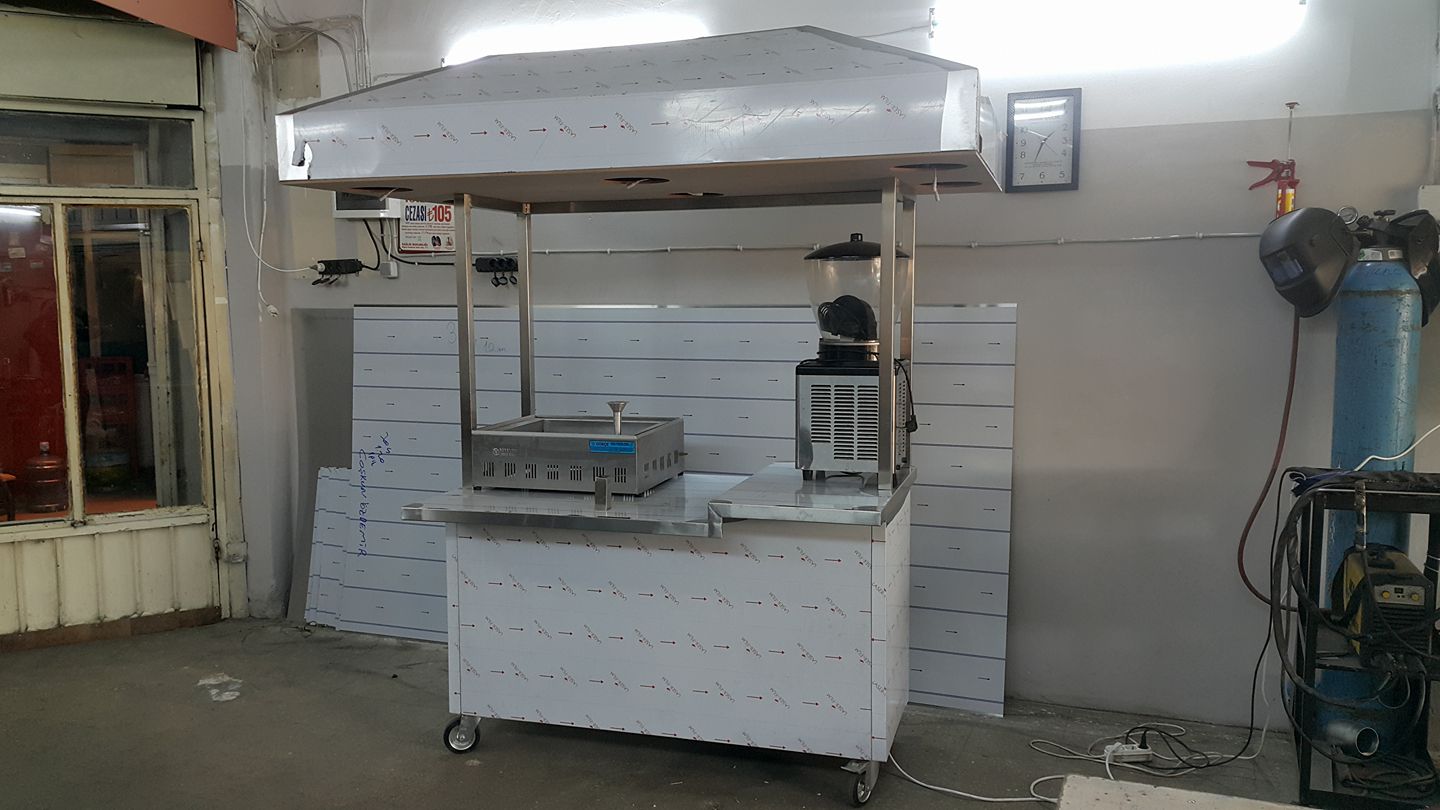 Soğutmalı Davlumbazlı Çalışma Tezgahı 