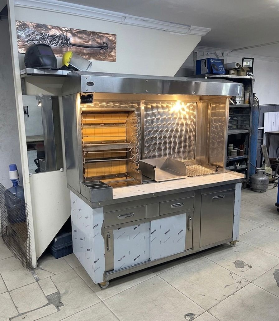 Paslanmaz Çelik Kokoreç Tezgahı 